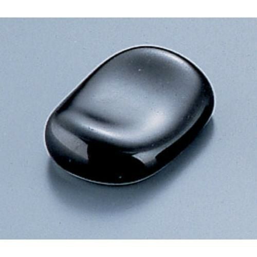 黒小判形 箸置 Y-306