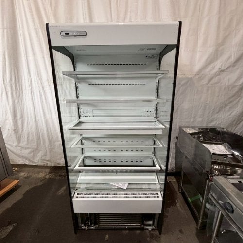 【業界最長1年保証】冷蔵多段オープンショーケース フクシマガリレイ(福島工業) MEU-32WKSA5G 幅900×奥行600×高さ1900 【奈良店在庫】