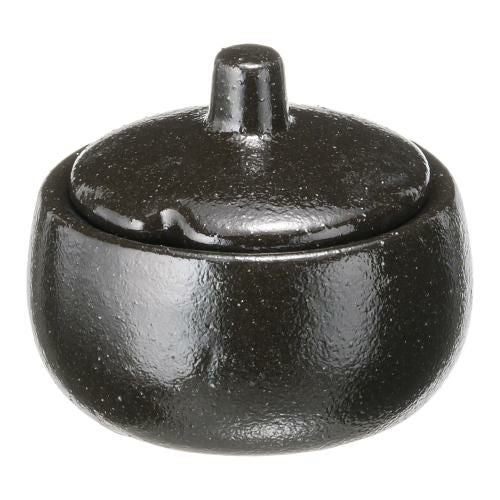 瀬戸黒(玉形)辛子入 ミニ Y-005