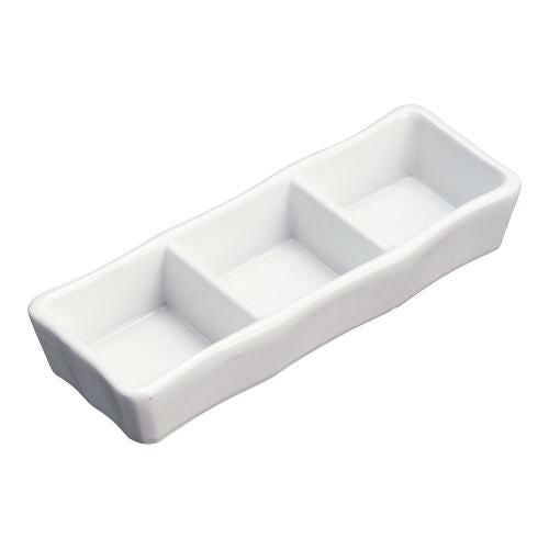 白磁三品皿 T03-342