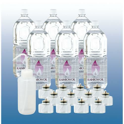 レインボーカラー オイルランプ ミニタンクセット MGT-4