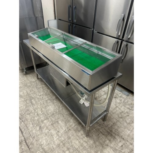 【業界最長1年保証】炉端ケース 大穂製作所 OHRUb-G-1200 幅1200×奥行350×高さ215 【すすきの店在庫】
