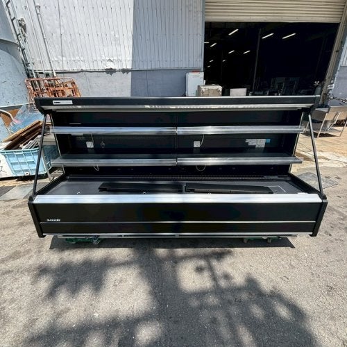 業務用/新品】サンデン 冷蔵ショーケース セミ多段タイプ SASC
