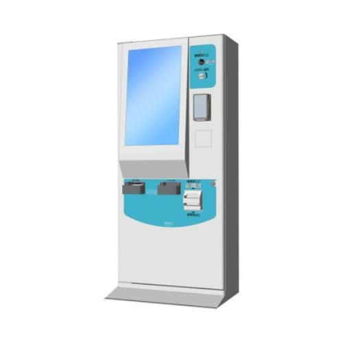 【ボステック】高額紙幣タイプ タッチ決済券売機 BTI-M2V-M /送料別途見積