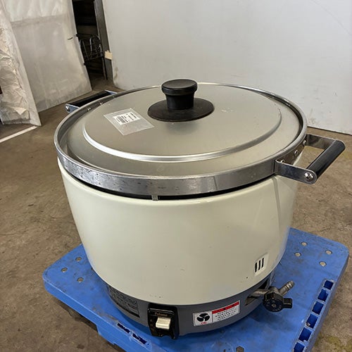 中古】ガス炊飯器 パロマ PR-6DSS-1 幅513×奥行410×高さ414 LPG