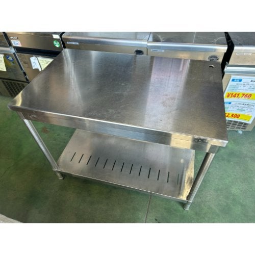 ⭐︎中古品　作業台(シンク付) 1000×600×800⭐︎ 中古】作業台 幅1000×奥行600×高さ800 【送料別途見積】【業務用