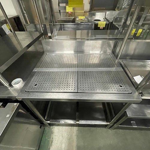中古】麺洗い・締め・水切り機 日本洗浄機 NM121B 幅320×奥行750×高さ