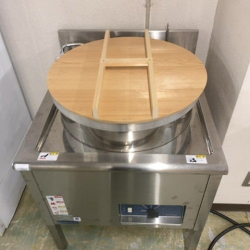 業務用/新品】【ニチワ】電気そばかまど 幅700×奥行750×高さ750 [ENB