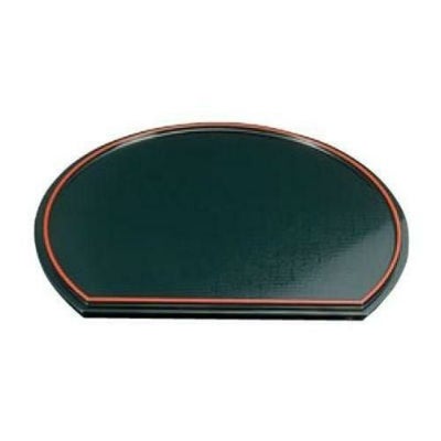 半月布目両面盆 黒/朱 尺2 ABS樹脂/業務用/新品