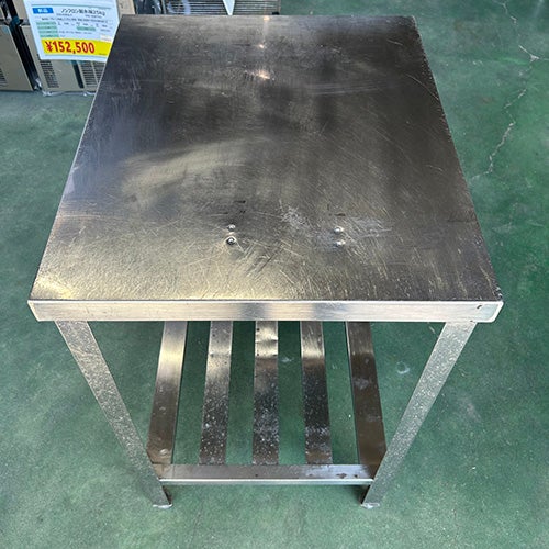 中古】作業台 BGなし 幅500×奥行600×高さ800 【送料別途見積】【業務用