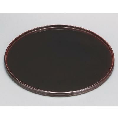 糸巻丸盆溜漆塗尺2