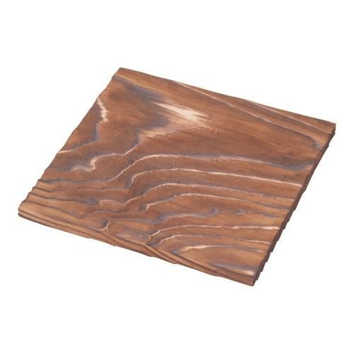 焼杉 角敷板 18cm