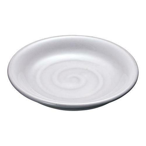 乳白 丸小皿 T03-334