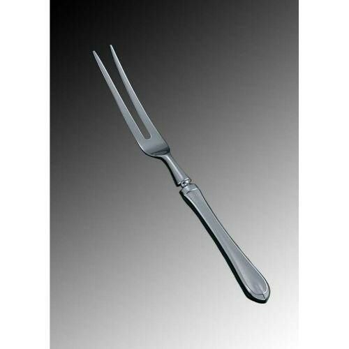 EBM 18-8 リモージュ(銀メッキ付)カービングフォーク(H・H)