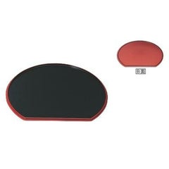 半月両面盆黒天朱/朱天黒尺2