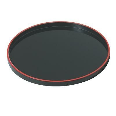 丸盆黒天朱SL8寸 黒天朱