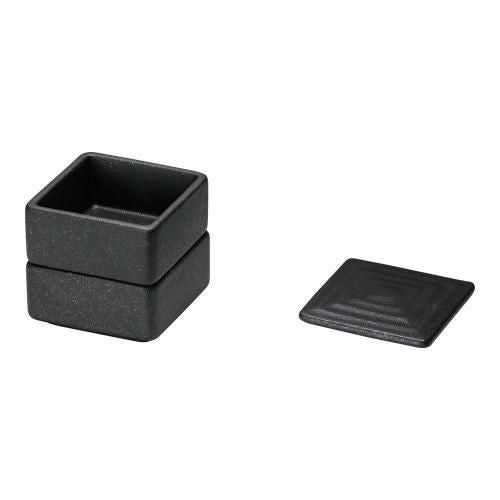 角型 二段重 黒 Y-021