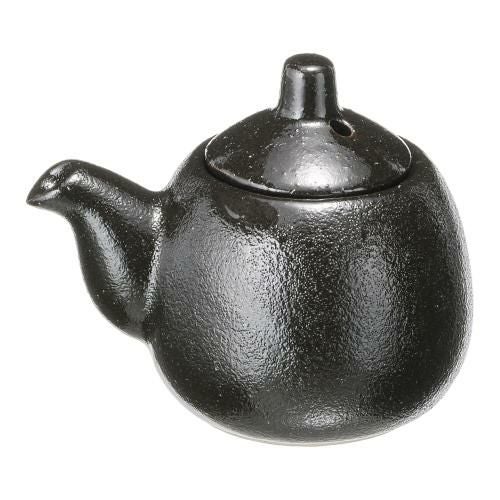 瀬戸黒(玉形)正油差 ミニ Y-004