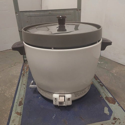 リンナイガス炊飯器　PR-20SF2 2升炊き　プロパンガス(LPG) 用 中古】ガス炊飯器 2升 リンナイ(Rinnai) PR-20SF2(A) 幅431×奥行348×高