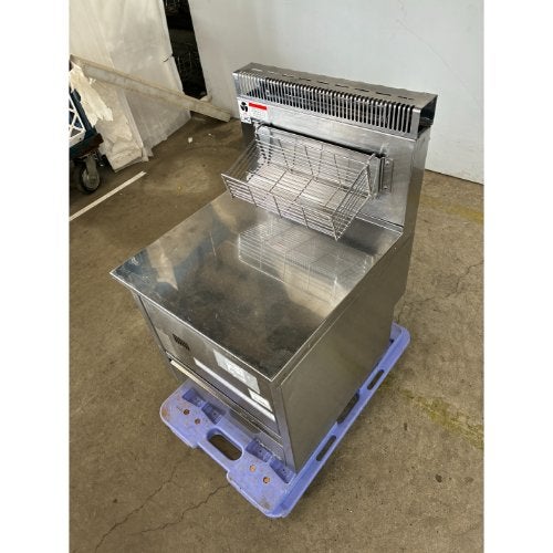 か*り様 【中古】タニコー　フライヤー 都市ガス NB-TCFL-C4045G 業界最長1年保証】【中古】卓上ガスフライヤー タニコー NB-TCFL