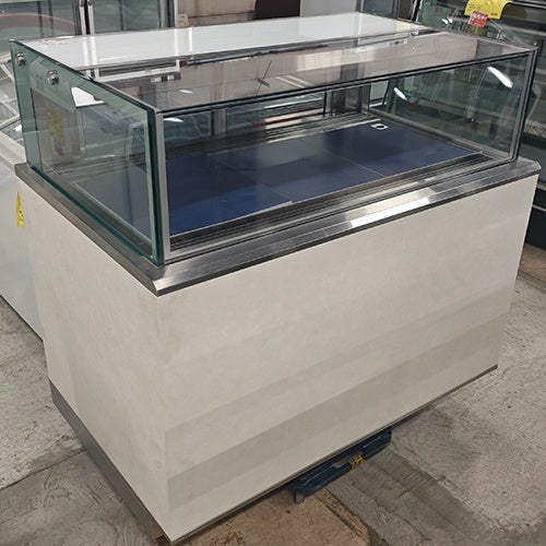 【業界最長1年保証】【中古】対面冷蔵ショーケース ダイヤ冷ケース 幅1200×奥行750×高さ1100 三相200V 【送料別途見積】【仙台店在庫】