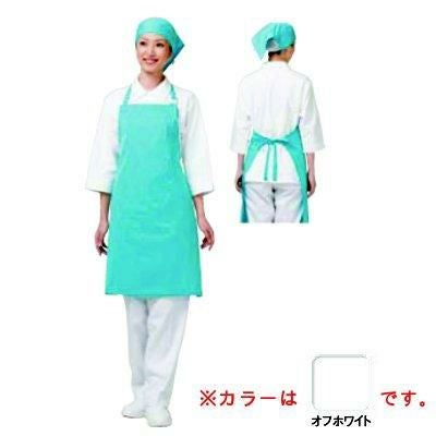 アイメッシュエプロン 首掛タイプ E5200-00 オフホワイト