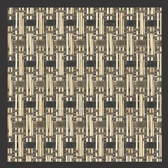 角コースターかすりチェック