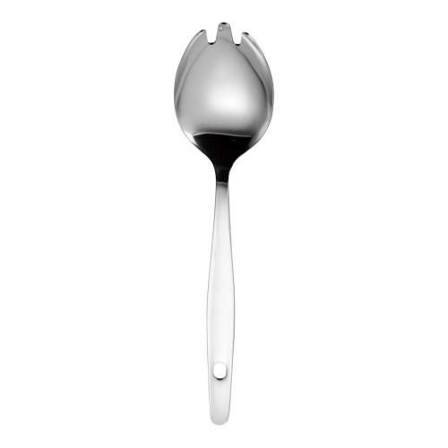 TKG 18-0先割 面取り給食スプーン 穴明 155mm