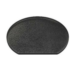 半月盆黒乾漆クリヤータタキ尺3 黒