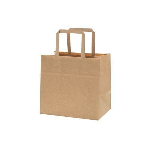 紙袋 NフラットＣＢ ２２０－１ 未晒無地 50枚入