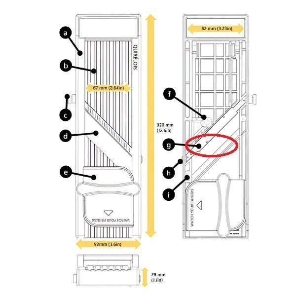 【千葉工業所】キレルワア クシ刃 7mm