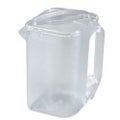 BK ポリカーボネイト ウォーターポット 角型 クリア 2.1L
