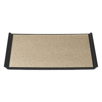 フライト盆シャンパンゴールド渕黒SL尺3 グリーンアク渕黒