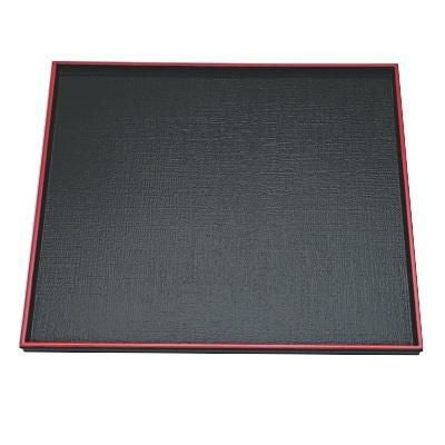 角布目盆黒天朱SL尺1 黒天朱