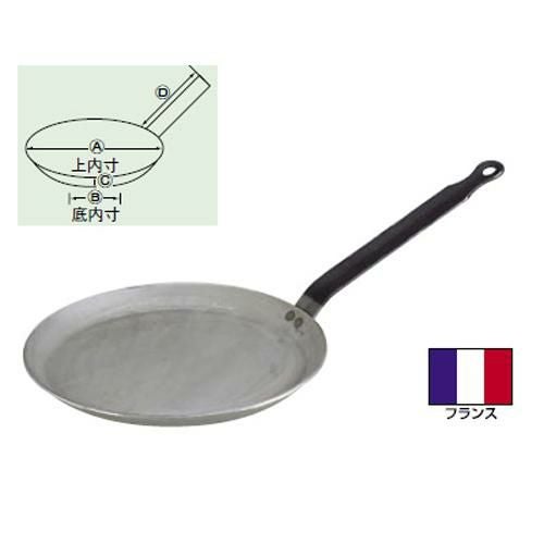 クレープパン 5120 20cm 共柄 鉄製 デバイヤー