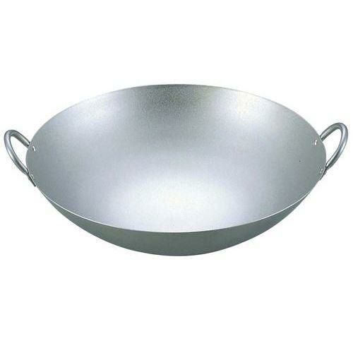 EBM 純チタン 超軽量 中華両手鍋 39cm 【送料無料】