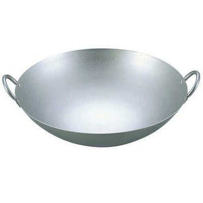 EBM 純チタン 超軽量 中華両手鍋 39cm 【送料無料】