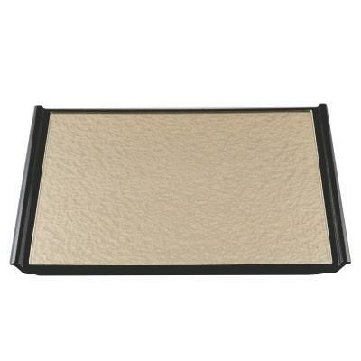 奥広フライト盆シャンパンゴールドアクア渕黒SL尺4 ゴールドアクア渕黒