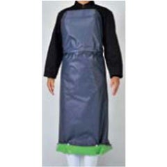 抗菌フィット前掛ガードロン M 紺/緑