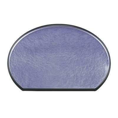 隅丸半月盆紫アクアSL尺3 紫