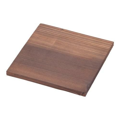 焼杉 角敷板 15cm