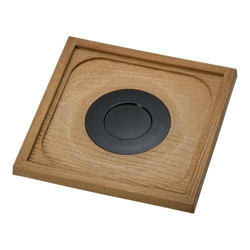 ポリプロピレン 角敷板 縁付 17cm M44-153