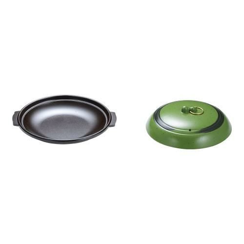 アルミ陶板鍋 有磯 18cm 浅型