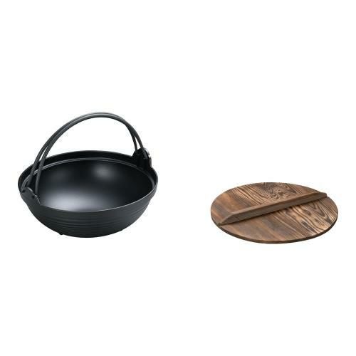 SAやまと鍋(アルミ製) 30cm《段付》