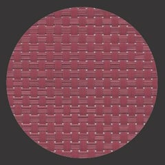 丸コースターワイン格子 ワイン 5枚入