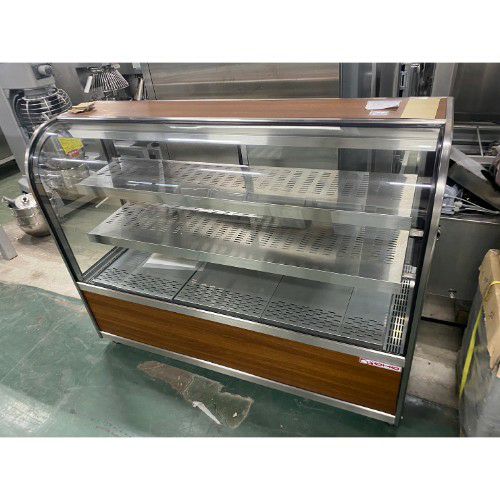 業務用/新品】 ニチワ ホットショーケース HSC-900 背面引き違い戸 幅