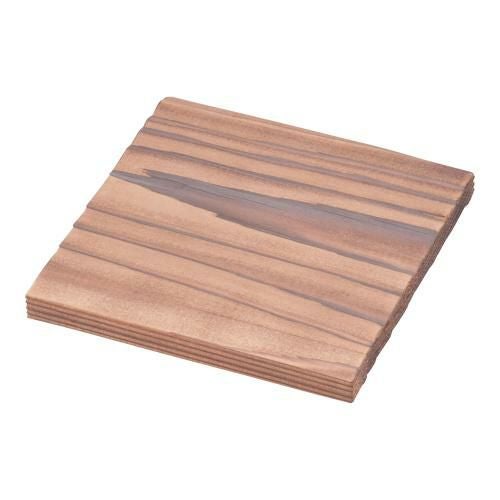 焼杉 角敷板 11cm