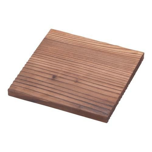 焼杉 角敷板 13cm