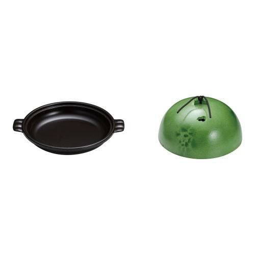アルミ高瀬陶板鍋 若草 大 16.5cm