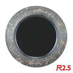 ビッグプレート銀光彩裏黒尺2.5 黒